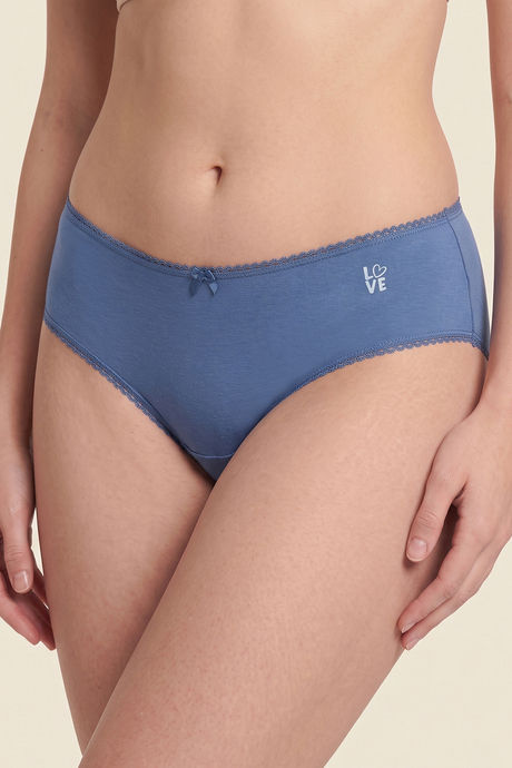 Zivame Regular Rise Full Coverage Hipster Panty (Pack of 3) - Multicolor — image 13